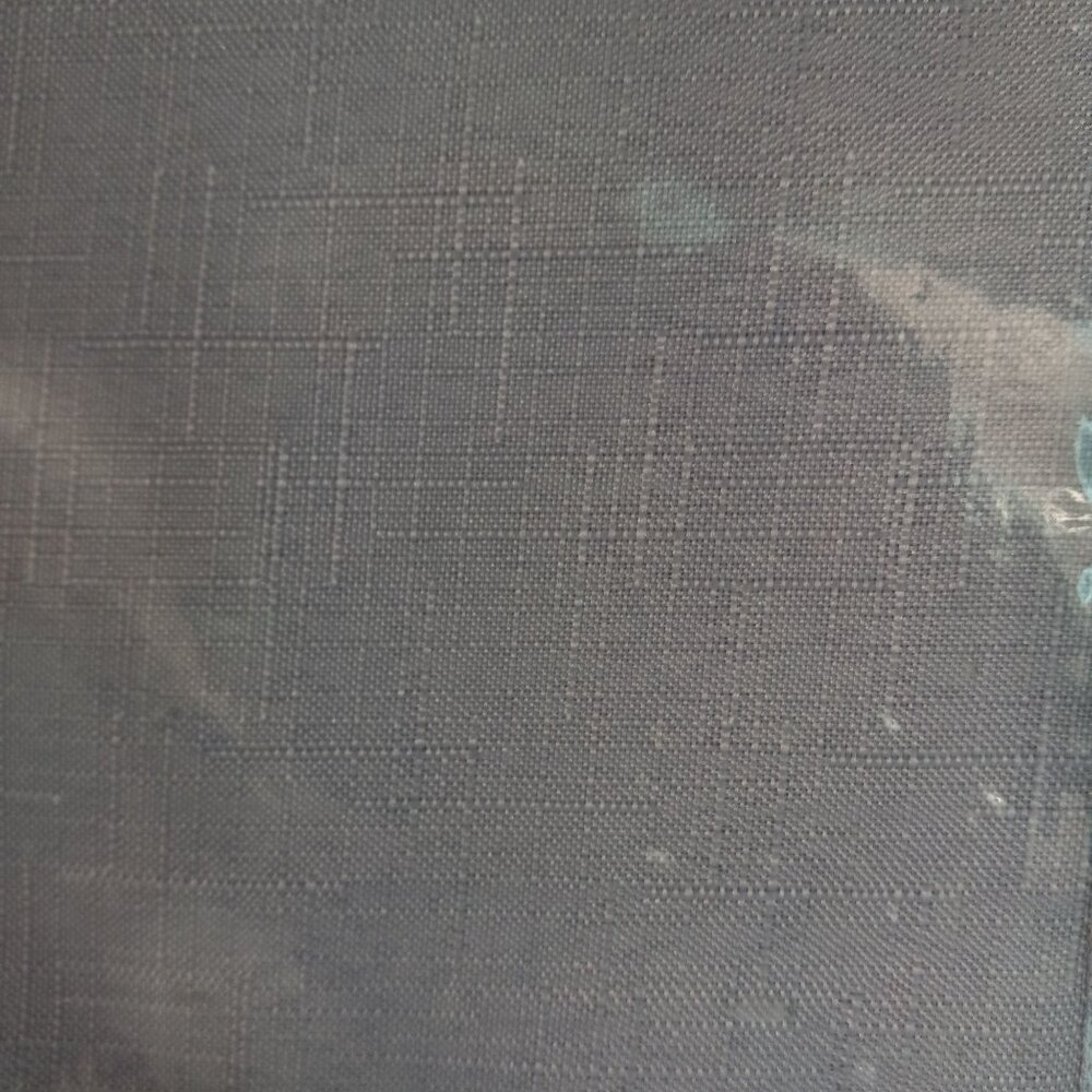 Linen Weave Tablecloth 70" Square Classic Mitered Design Lavender Vintage NEW - Picture 9 of 10